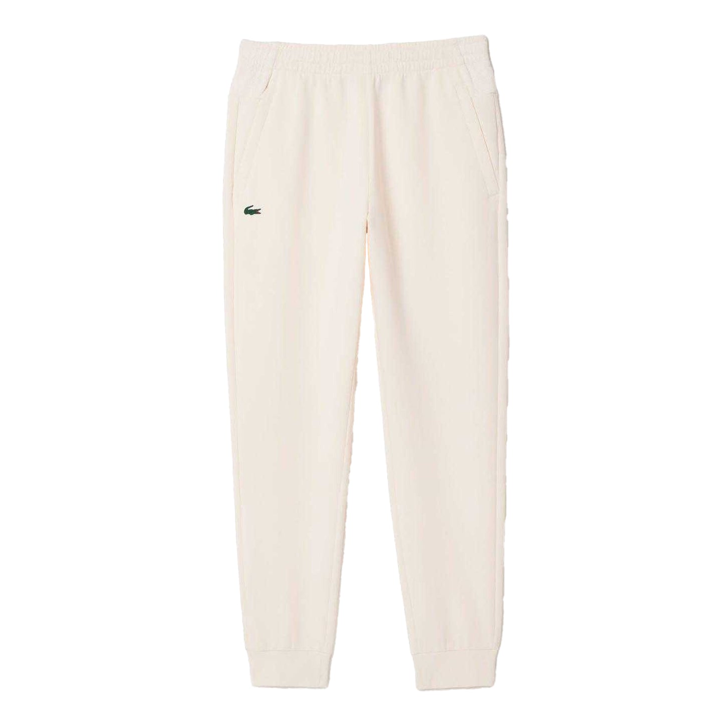 White - Front - Lacoste Mens Monochrome Sport Jogging Bottoms