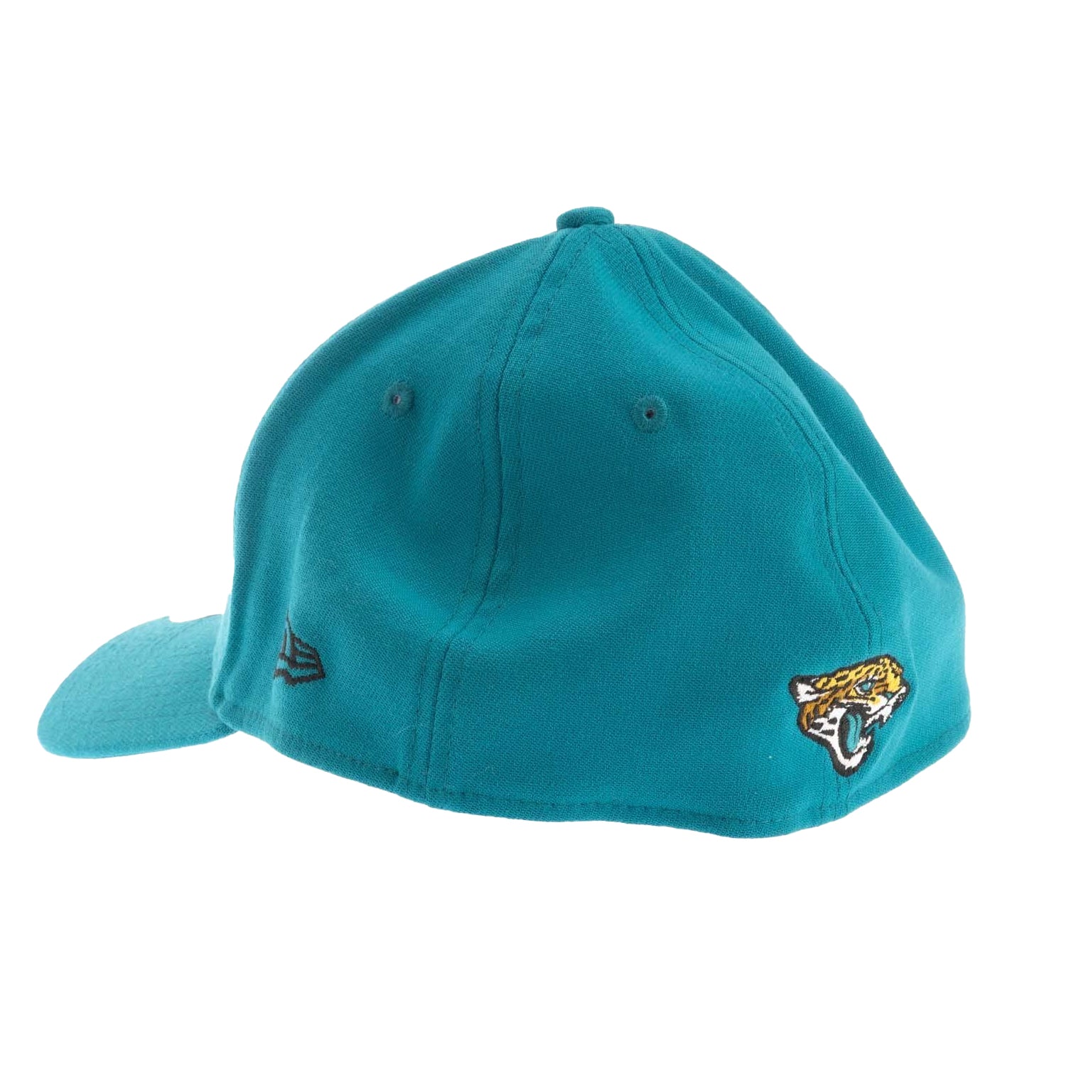 Turquoise - Back - New Era 39Thirty Jacksonville Jaguars Cap