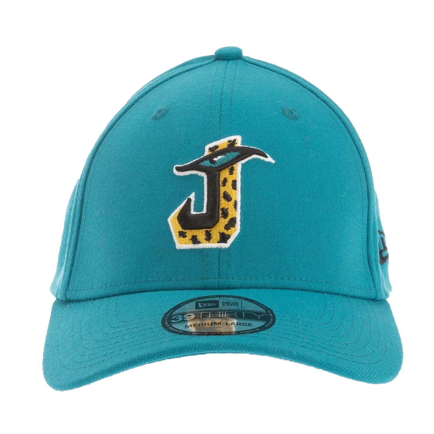 Turquoise - Front - New Era 39Thirty Jacksonville Jaguars Cap