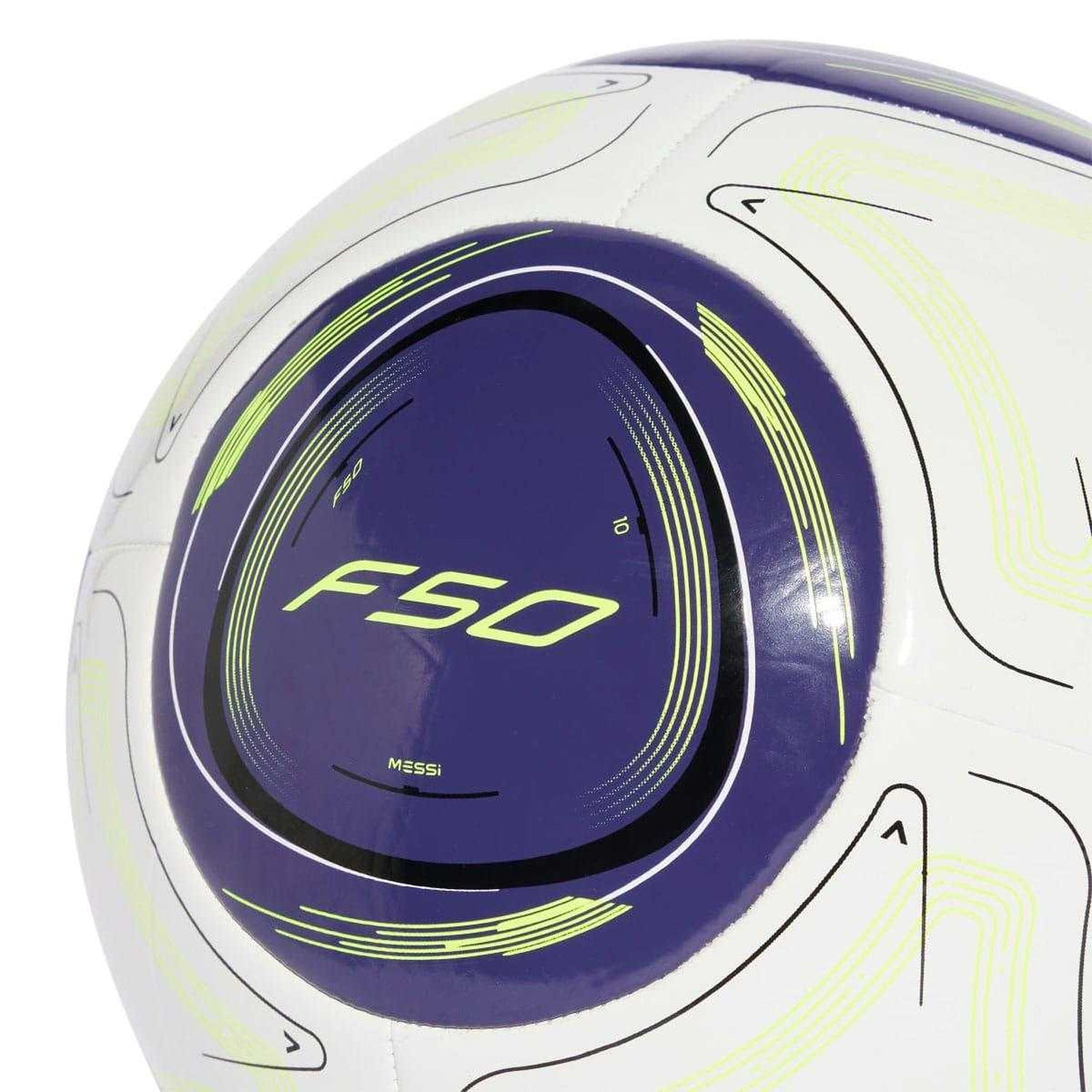 White-Purple-Black-Yellow - Lifestyle - Adidas Club Lionel Messi Football