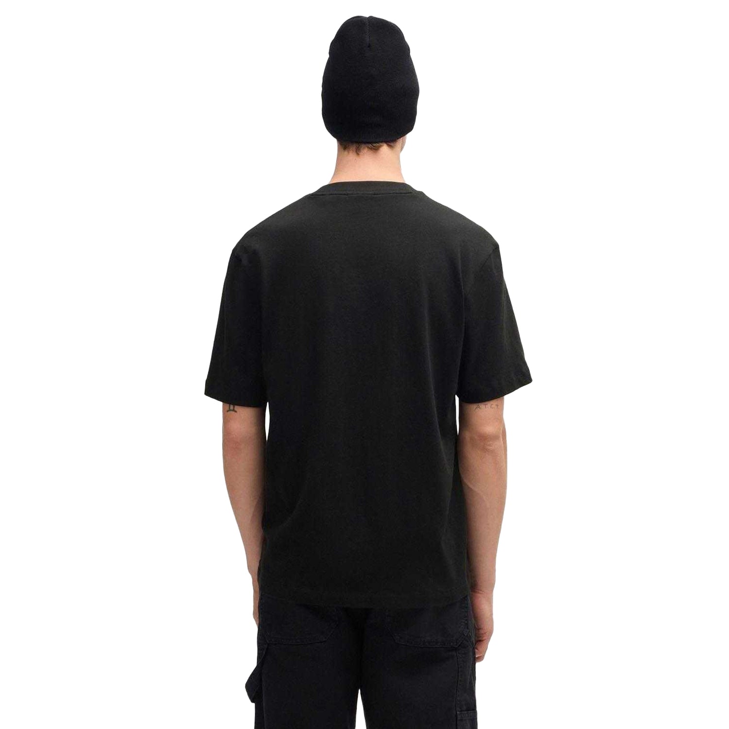 Black - Back - Hugo Mens Nugoclean T-Shirt