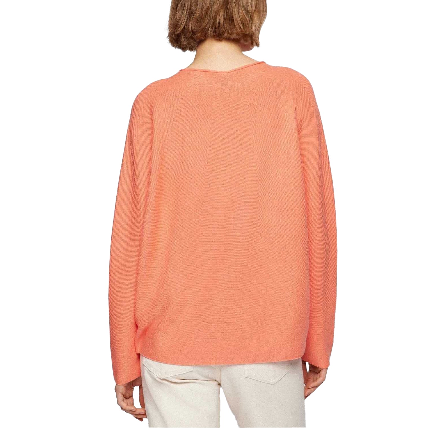 Red - Back - Boss Womens-Ladies C Falanda Jumper