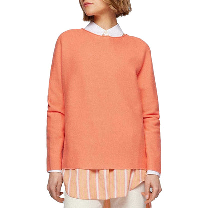 Red - Side - Boss Womens-Ladies C Falanda Jumper