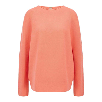 Red - Front - Boss Womens-Ladies C Falanda Jumper