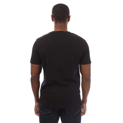 Black - Back - Duck and Cover Mens Treymere T-Shirt