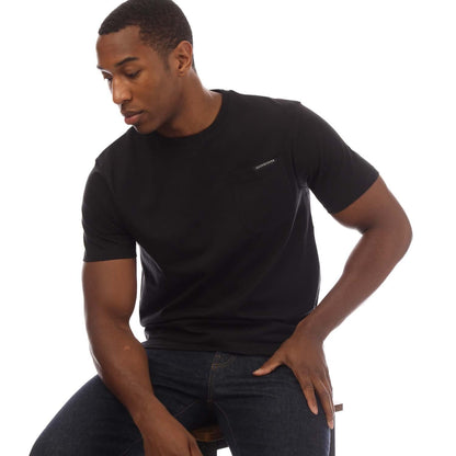 Black - Lifestyle - Duck and Cover Mens Treymere T-Shirt