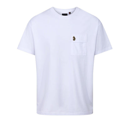 White-Blue - Front - Luke 1977 Mens Leicester City T-Shirt