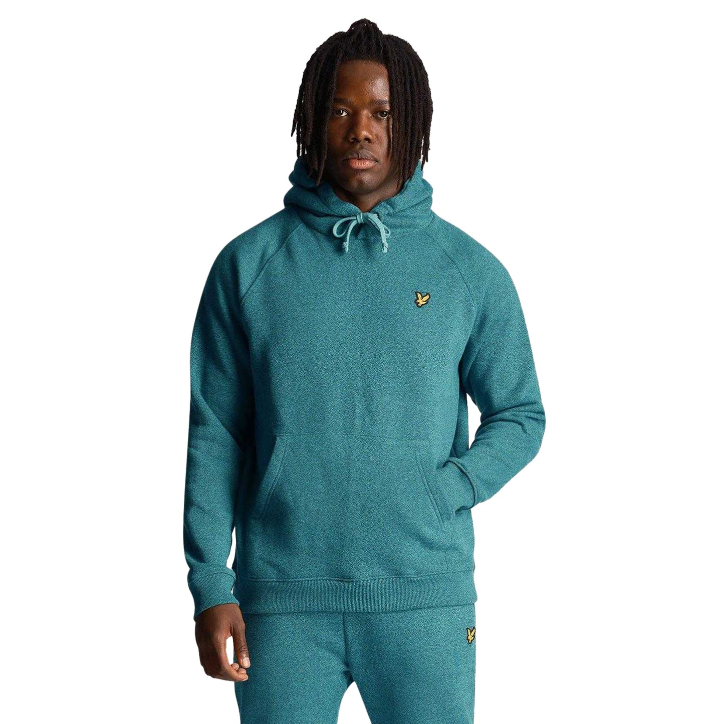 Sky - Side - Lyle & Scott Mens Marl Hoodie