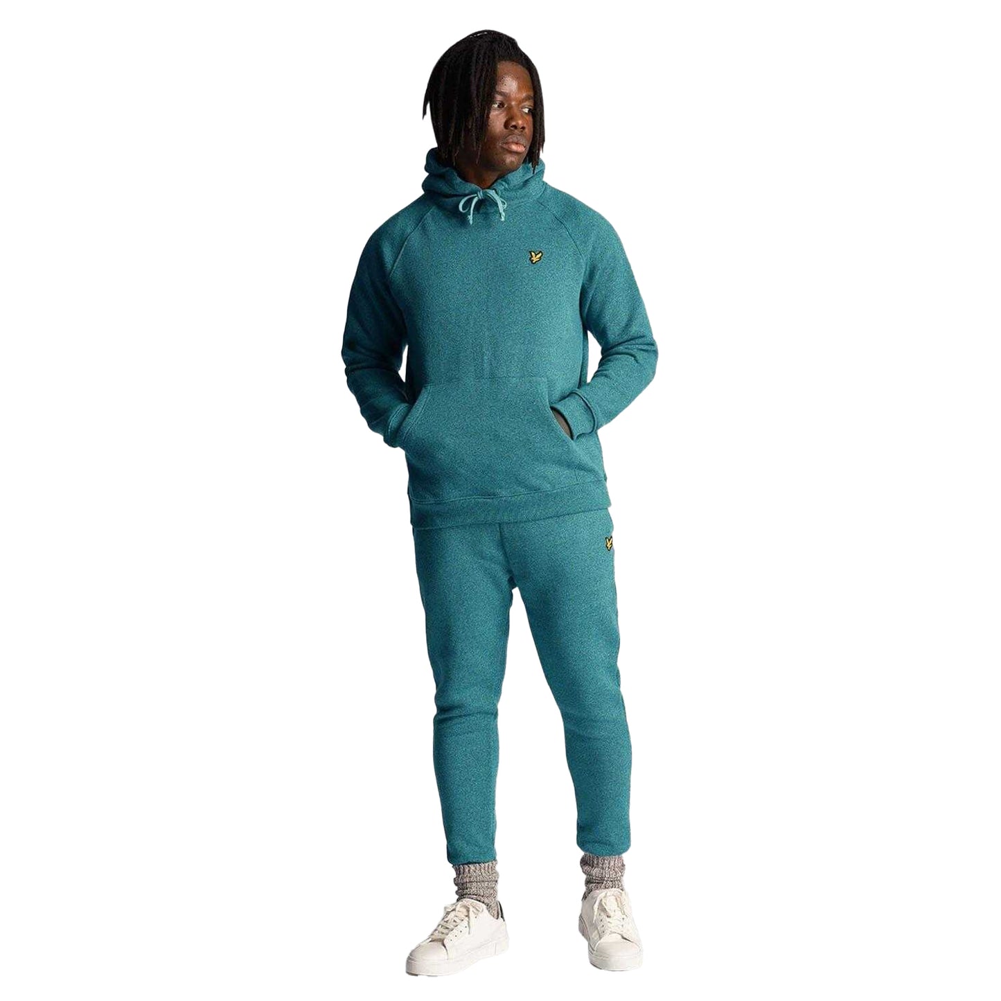 Sky - Lifestyle - Lyle & Scott Mens Marl Hoodie