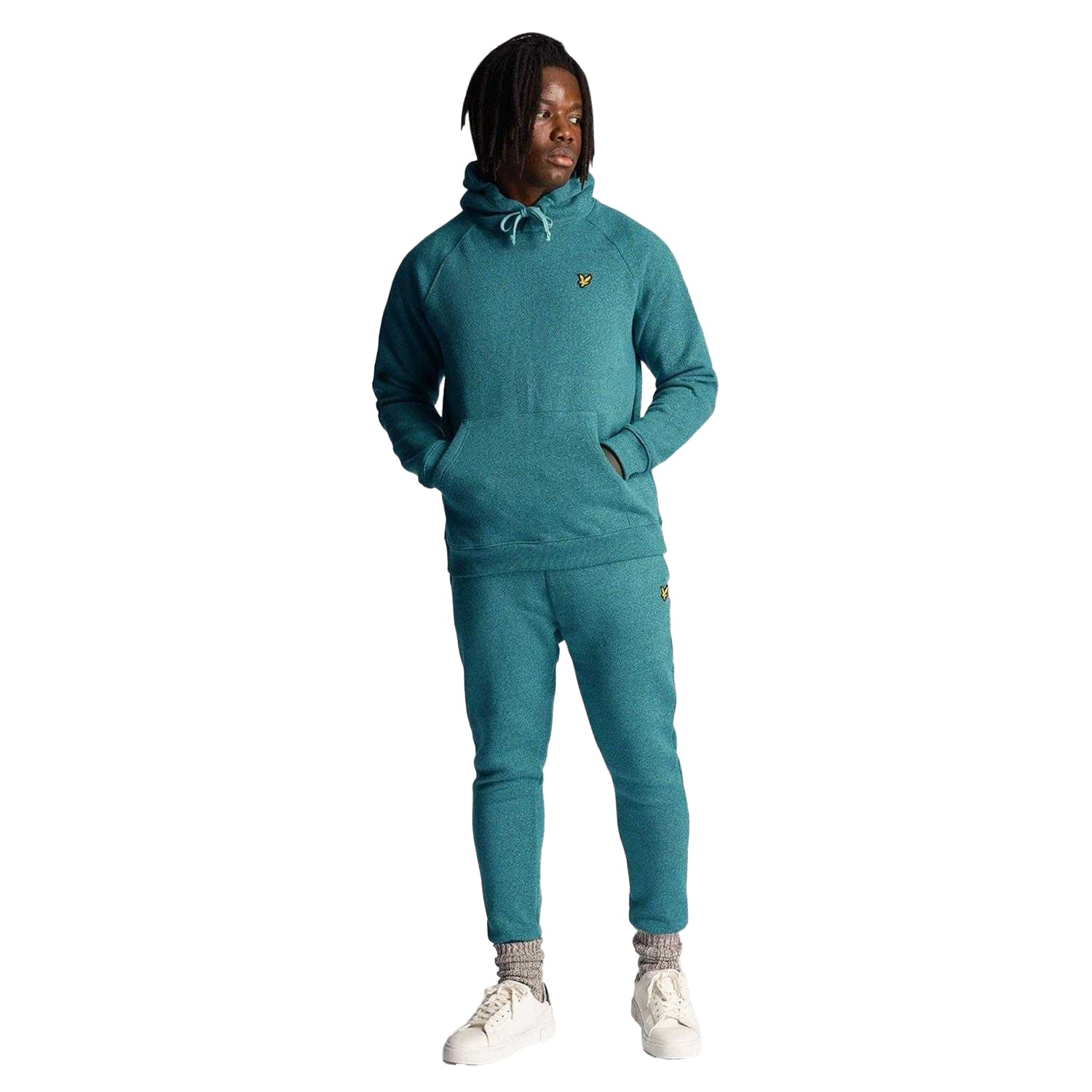 Sky - Lifestyle - Lyle & Scott Mens Marl Hoodie