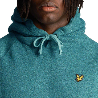 Sky - Pack Shot - Lyle & Scott Mens Marl Hoodie
