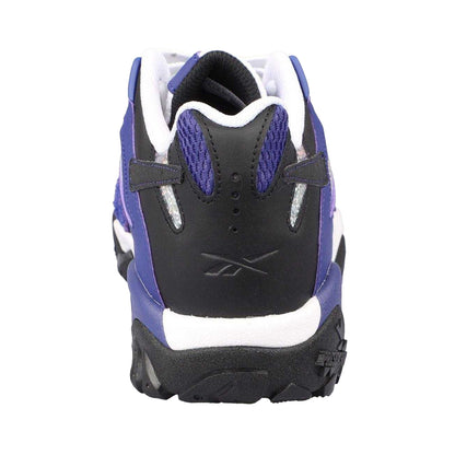 Purple - Back - Reebok Mens Preseason 94 Leather Low Trainers