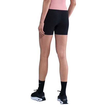 Black-Black - Back - Nike Womens Zenvy High Waist Cycling Shorts