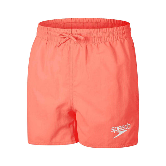 Red - Front - Speedo Mens Essential Swim Shorts