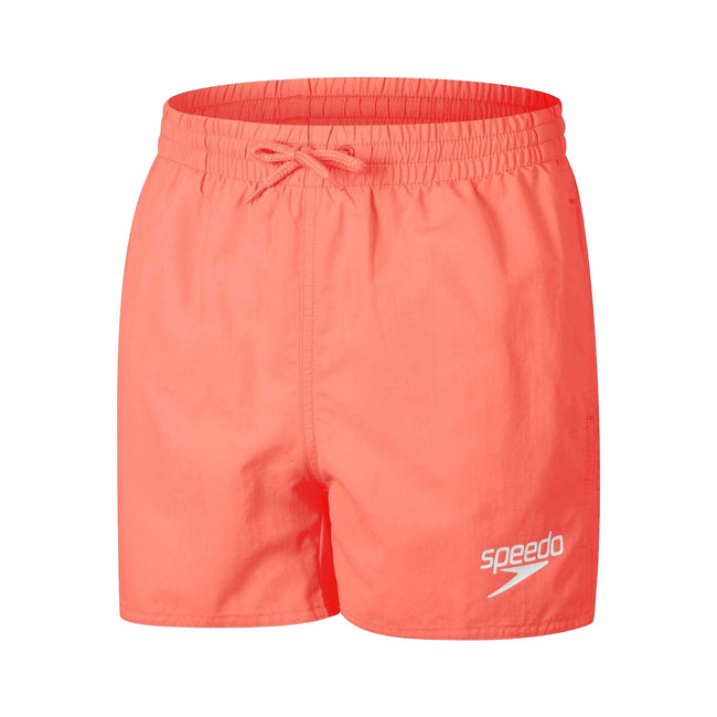 Red - Front - Speedo Mens Essential Swim Shorts