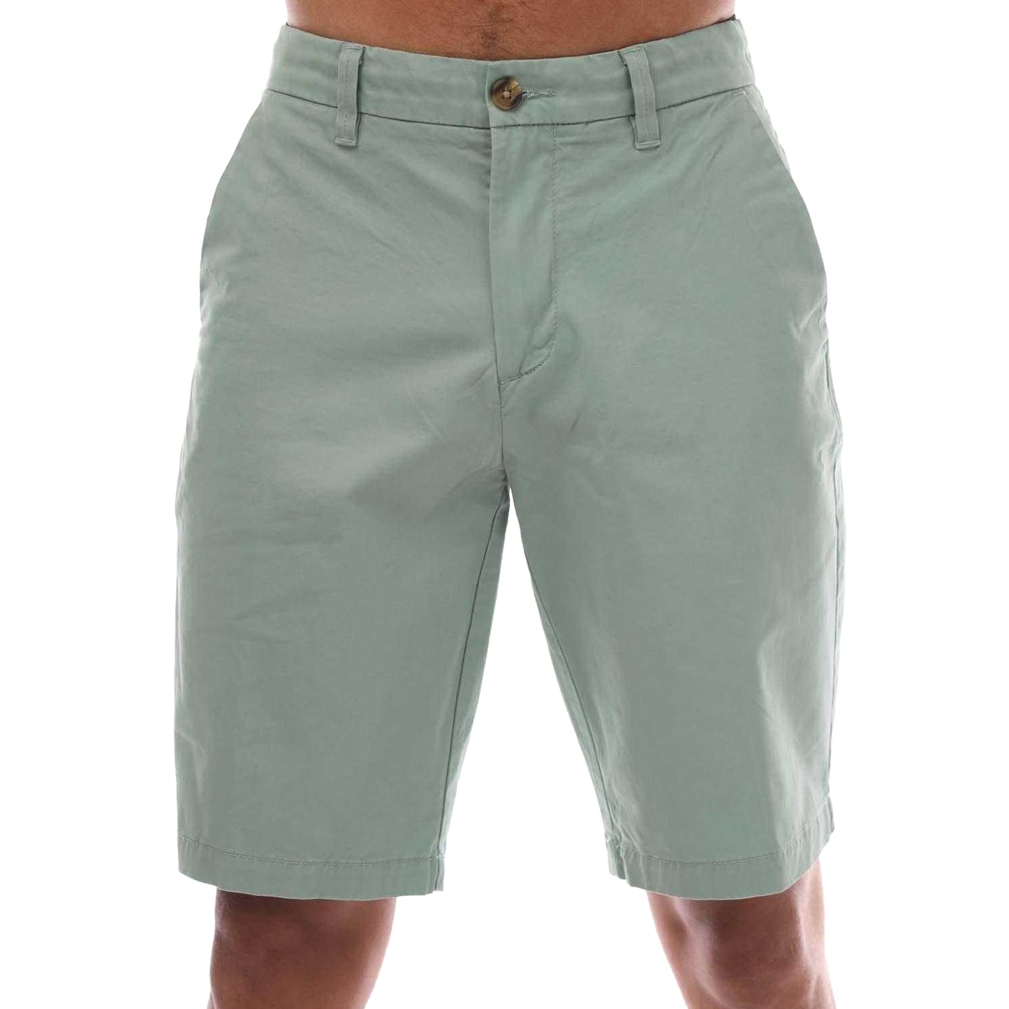 Green - Front - Timberland Mens Claremont Twill Chino Shorts