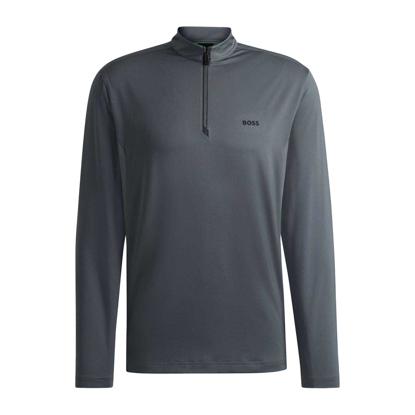 Beige - Front - Hugo Boss Mens Logo Reflective Sweatshirt