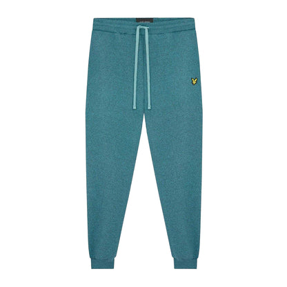 Sky - Front - Lyle & Scott Mens Marl Jogging Bottoms