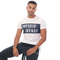 White-Navy - Lifestyle - Emporio Armani Mens Crew Neck T-Shirt