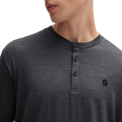 Grey - Lifestyle - Boss Mens Double B Monogram Pyjama Set