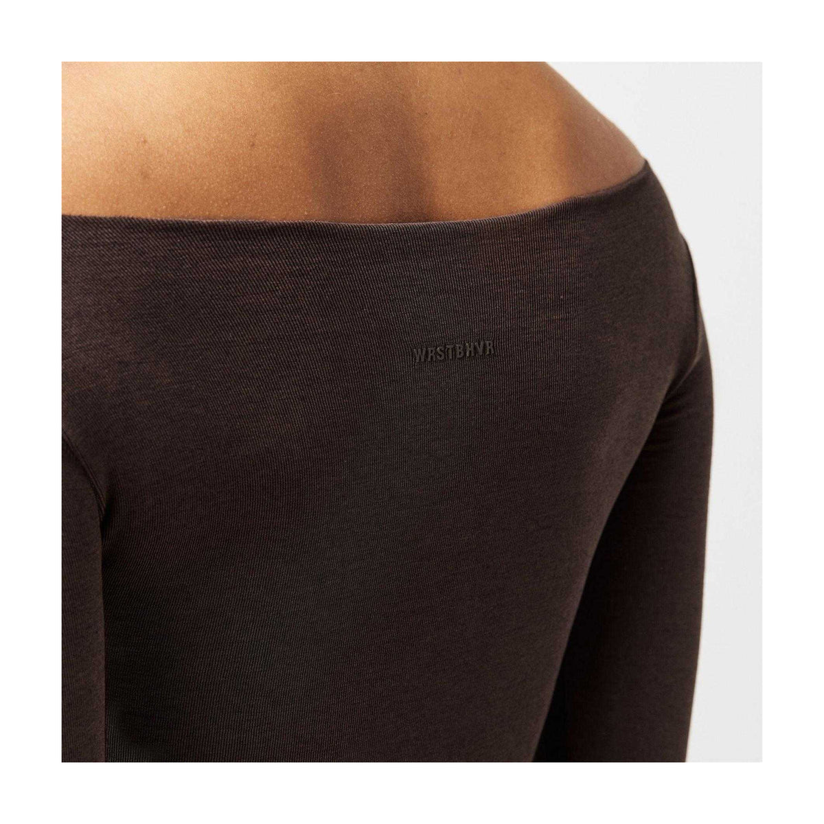 Chocolate - Pack Shot - WRSTBHVR Womens Maxi Dress
