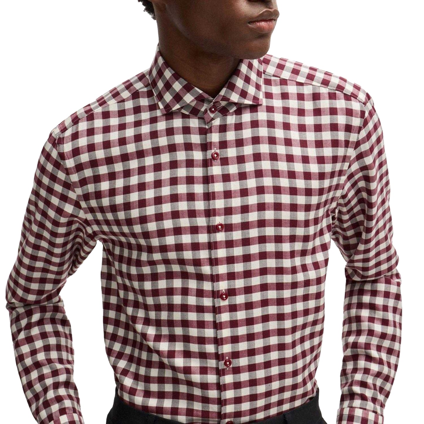 Red - Lifestyle - Boss Mens C-Hal Casual Shirt