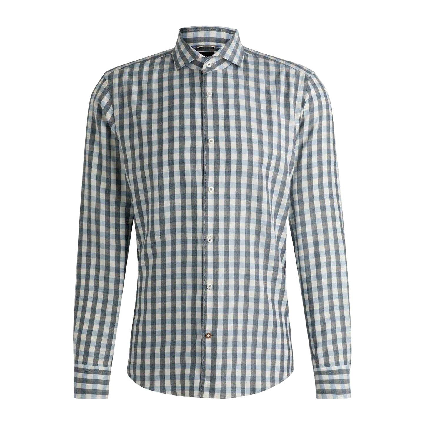 Blue - Front - Boss Mens C-Hal Casual Shirt