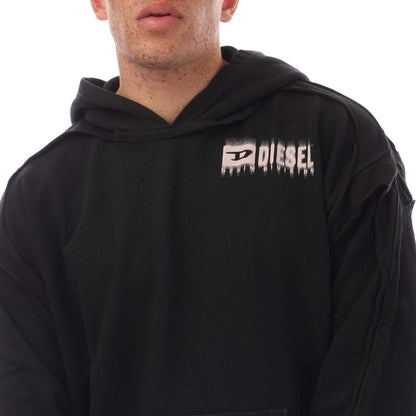 Black - Lifestyle - Diesel Mens S-Boxt Hoodie