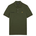 Olive - Front - Lyle & Scott Mens Coordinates Polo Shirt