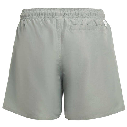 Green-White - Back - Adidas Boys Classic Badge Sport Swim Shorts