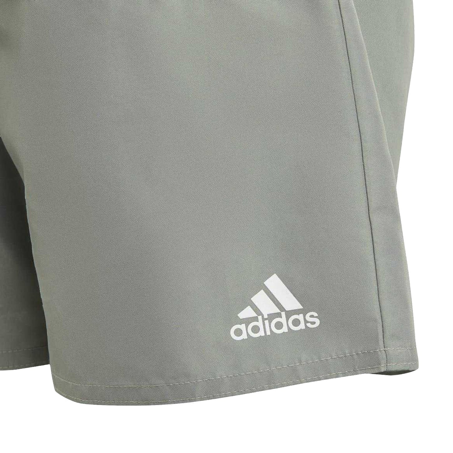 Green-White - Side - Adidas Boys Classic Badge Sport Swim Shorts
