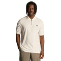White - Lifestyle - Lyle & Scott Mens Textured Polo Shirt