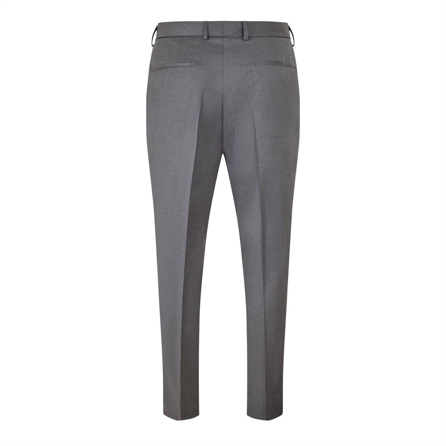Dark Grey - Back - Boss Mens H-Lenon Regular Trousers