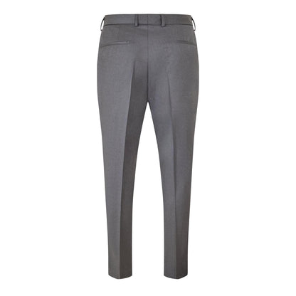 Dark Grey - Back - Boss Mens H-Lenon Regular Trousers