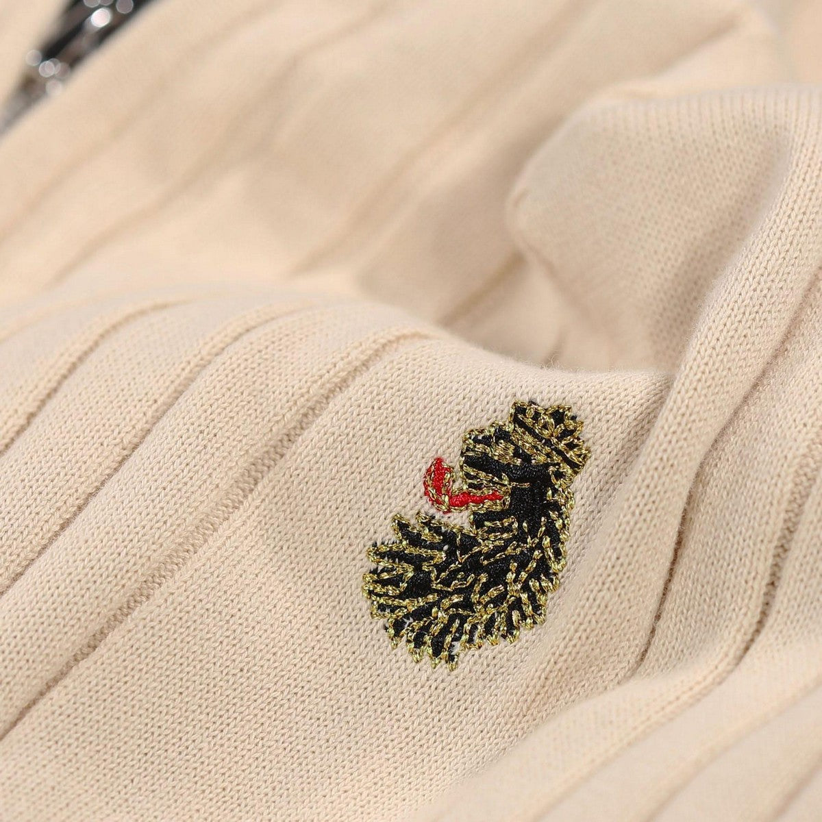 Beige - Lifestyle - Luke 1977 Mens Tickler Ribbed Funnel Neck Sweatshirt