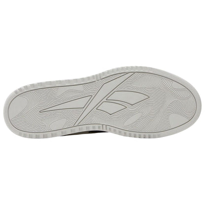 White-Navy - Side - Reebok Unisex Adult ATR Chill Leather Basketball Shoes