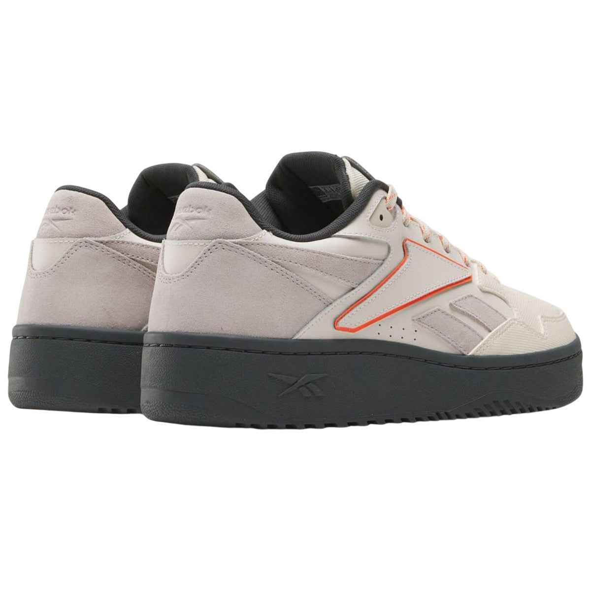 White-Black - Back - Reebok Unisex Adult ATR Chill Leather Basketball Shoes