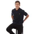 Navy - Lifestyle - Lyle & Scott Mens Micro Argyle Polo Shirt
