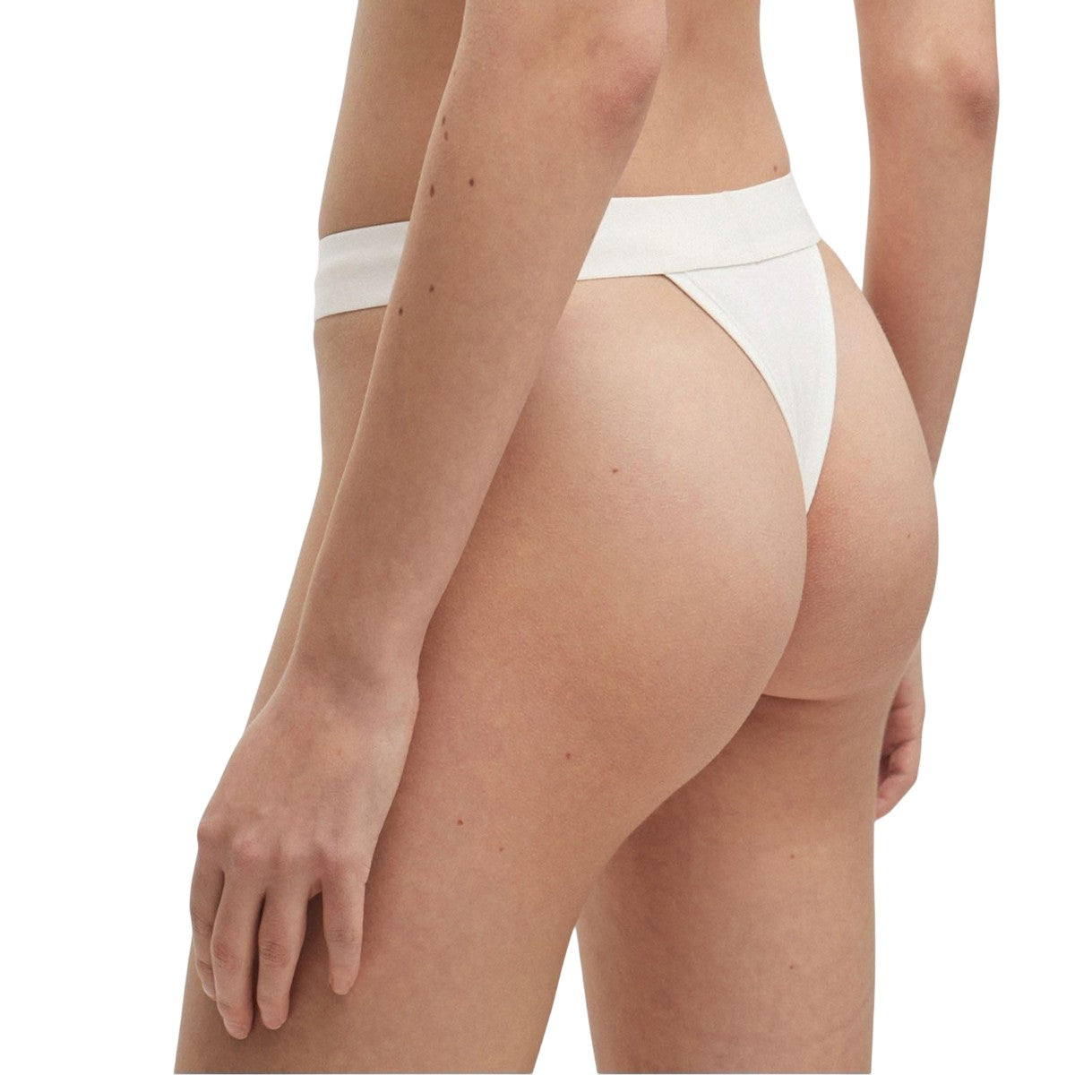 Natural-Red - Lifestyle - Hugo Womens-Ladies Logo Thong
