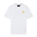 White - Front - Lyle & Scott Mens Graphic T-Shirt