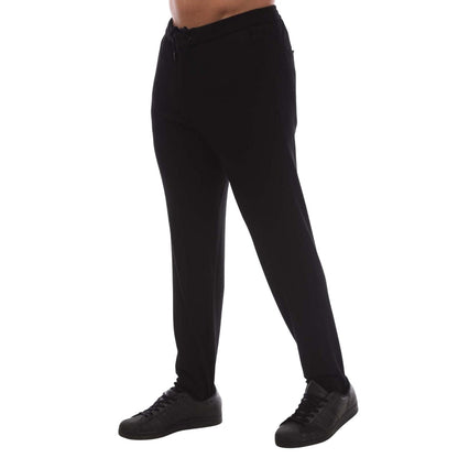 Black - Side - Boss Mens Banks3 Trousers