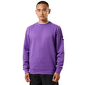 Purple - Close up - Weekend Offender Mens F Bomb Crew Neck Sweatshirt