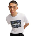 White - Side - Hugo Mens Dulive T-Shirt