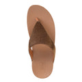 Bronze - Back - FitFlop Womens-Ladies Lottie Glitzy Sandals