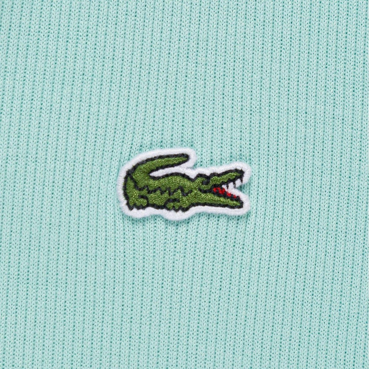 Mint - Lifestyle - Lacoste Womens-Ladies L.12.D Ribbed Slim Polo Shirt