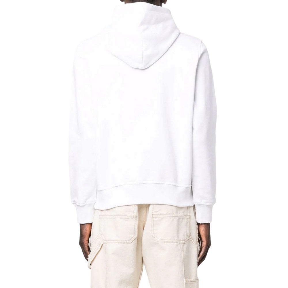 White - Back - Diesel Mens S-Ginn Hoodie