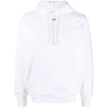 White - Front - Diesel Mens S-Ginn Hoodie