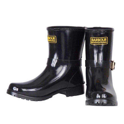 Black - Lifestyle - Barbour Womens-Ladies Wellington Boots