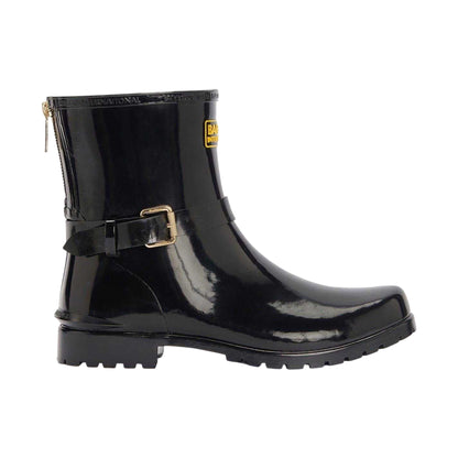 Black - Front - Barbour Womens-Ladies Wellington Boots