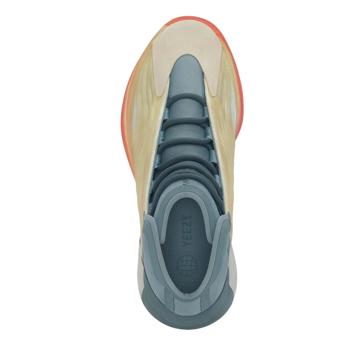 Yellow-Grey-Orange - Lifestyle - Yeezy Mens QNTM Trainers